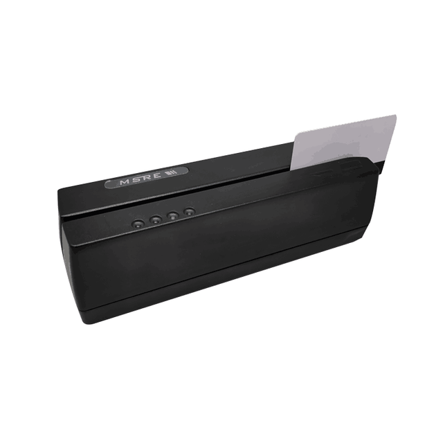 Usb / Rs232 Interface Msr206 Chip Card Reader Writer EMV Card Magnetic Stripe Card Reader Writer