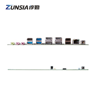 Zunsia Intel 12th Alder Lake Live Streaming Machine carte mère Multi affichage entrée sortie ports carte mère MXM carte graphique