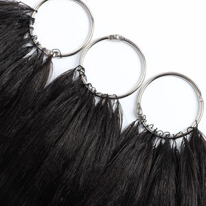 Extensions de cheveux humains Remy de qualité 12A, nouées à <span class=keywords><strong>la</strong></span> <span class=keywords><strong>main</strong></span>, avec ligne de plume – Meilleures ventes - Product Image 1