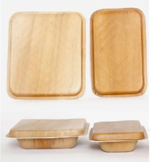 Eco friendly products 2023 palm leaf storage boxes & bins food container customized microwavable plastic food container
