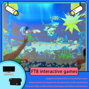 Juego Interactivo de Proyección con Piscina de Pelotas, Juego de Golpear Pelotas, Área de Juegos Interior para Niños, Zona de Diversión, Equipo de Juego Suave al Tacto - Product Image 1