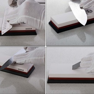 Ts סיטונאי אבן משחזת דו צדדי החלקה חידוד אבן חיתוך קצה טחינה גסה בסדר טחינת אבן משחזת - Product Image 3