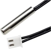 UMTMedia 3pcs OEM ABS NTC 10K Digital Temperature Sensor 1C Resolution Waterproof Probe Thermistor 3950 1m IP67 1-Year
