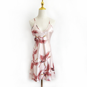 2022 Nieuwe Pijama Mujer Nachtjapon Dames Nachtkleding Pyjama Sets Sexy Zijde Satijnen Nachtjurken Voor Vrouw - Product Image 4