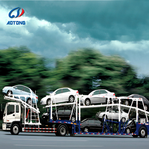 Russia a due piani Carrier traino semirimorchio semirimorchio autotreno trasportatore rimorchio trasportino auto con due assi - Product Image 4