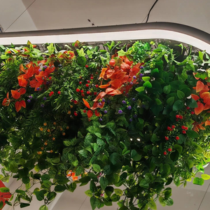 DALI dimmerabile pianta verde artificiale ciondolo LC60150-90180 LED circolare curva luce ovale per <span class=keywords><strong>balcone</strong></span> - Product Image 2