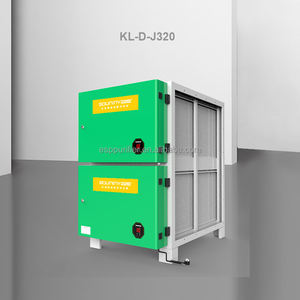 מטהר אדי שמן יצרן OEM ODM ישירות מהמפעל 32000 CMH מסנן ESP מפוח לאוורור מטבח מסחרי/בית ספרי - Product Image 2