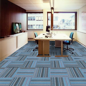 Carreaux de <span class=keywords><strong>tapis</strong></span> de maison de luxe en PP Taille américaine 24x24 pouces <span class=keywords><strong>Tapis</strong></span> et <span class=keywords><strong>tapis</strong></span> de <span class=keywords><strong>bureau</strong></span> d'hôtel Carreaux de moquette amovibles modulaires commerciaux - Product Image 5