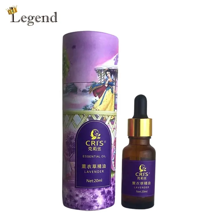 주문 정유 CBD 병 15ml 30ml 50ml 100ml 마분지 종이 실린더 둥근 포장 CBD 상자