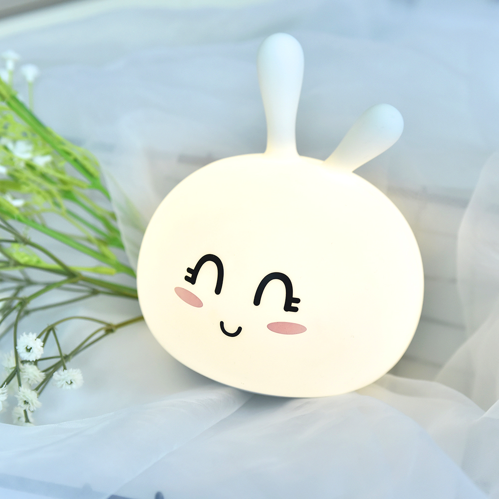 Детские USB силиконовый ночник в виде кролика