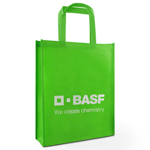 Sac à poignée personnalisé en non-tissé léger et réutilisable, avec bords contrastés et logo imprimé, idéal pour la promotion de marque lors des <span class=keywords><strong>Tech</strong></span> Summits - Product Image 5