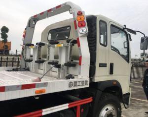 Nouvelle dépanneuse à plat de camion épave de 10 tonnes 4x2 de retrait de bloc de route de Sinotruck Howo - Product Image 5
