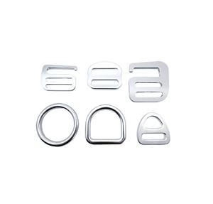 Hebilla de Correa en D Impermeable de Aleación de Zinc Modelo JQR 0000 para Bolsos y Carteras de Hombre/Mujer, Ligera, MOQ Bajo, 10 mm - Product Image 2