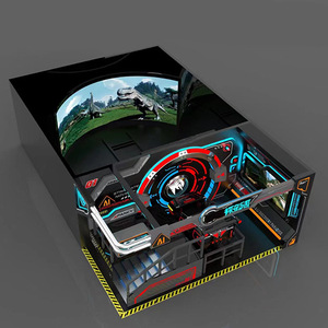 Cine de Pantalla Circular 3D de Gran Escala para Interiores, con Vista Panorámica, Sistema de Empuje para Múltiples Personas, Pantalla Holográfica Esférica, Parques de Juegos Dinámicos - Product Image 4