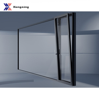 Australie Standard fenêtres en aluminium Double vitrage en aluminium salle de bain Ventilation fenêtre à battant pour les maisons