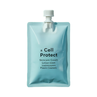 Emballage de recharge de sac de savon liquide imprimé personnalisé Doypack Stand up BagsScrew Corner Nozzle Multiplayer Spout Pouch avec Pvdc