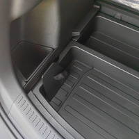 Nouveauté 2025 : Accessoires d'intérieur BYD – Boîte de rangement latérale en silicone grande capacité pour coffre BYD Yuan Up