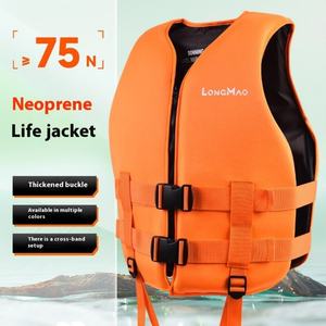 Factory Direct Customizable Large Adult Portable Oxford Fabric <b>Life</b> <b>Vest</b> Free Inflation for Outdoor Activities Fishing - Product Image 2