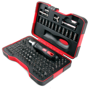 101 Pc Screwdriver <b>Bit</b> Set With Ratcheting Handle <b>Torx</b> And Phillips <b>Bits</b> For Diy Repair - Product Image 1
