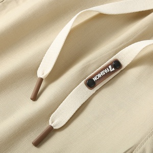 Spring New <b>Men's</b> Embroidered Canvas Mid Rise Straight Stretch Eco-Friendly Casual <b>Overalls</b> Pants 100% Cotton Midweight - Product Image 4