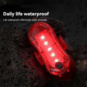 ไฟท้ายจักรยานยี่ห้อ Yueli แบบชาร์จ USB ไฟ LED ความสว่างสูง กันน้ำระดับ IPX4 ไฟเพื่อความปลอดภัยในการปั่นจักรยาน - Product Image 4