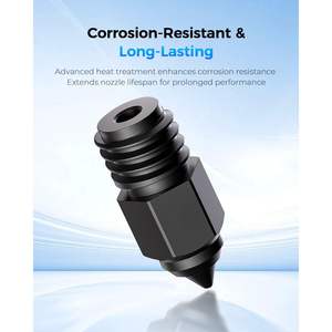 Kit de boquillas Creality Ender 5 Max, 8 piezas de acero endurecido, resistente al desgaste, impresión a alta temperatura, accesorios para impresora 3D - Product Image 3