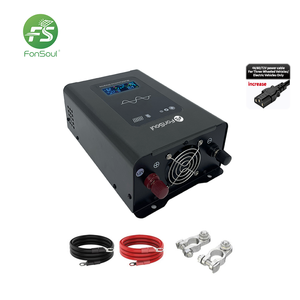 Convertisseur <span class=keywords><strong>solaire</strong></span> hors réseau Fonsoul 12V 24V 48V DC vers AC 220V 3000W à double sortie, onde sinusoïdale pure, pour voiture, <span class=keywords><strong>camping</strong></span>-<span class=keywords><strong>car</strong></span>, camion et usage domestique - Product Image 1