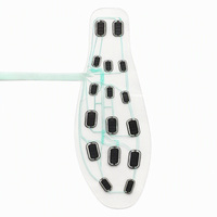 Ensemble de capteurs de pression flexibles en forme de pied, matrice multipoints, coussin conducteur à film mince pour la détection de force, pour jouets en peluche et jouets souples