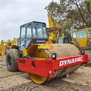 Rodillo Compactador de Doble Tambor DYNAPAC CA25D Usado en Venta, con 51% de Capacidad de Subida, Motor Diésel de 77KW, 11030KG, para Superficies Compactadas - Product Image 3