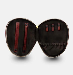 new product luxury travel jewelry boxes crocodile leather women girls earrings ring necklace small jewelry organizer box