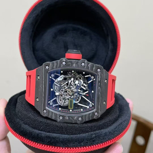 Recomendamos el popular reloj de pulsera mecánico automático de fibra de carbono 3502NTPT con diseño hueco para deportes, reloj de lujo para hombre. - Product Image 3