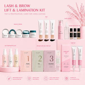 Kit <span class=keywords><strong>Laminazione</strong></span> <span class=keywords><strong>Ciglia</strong></span> Vegano a 3 Fasi con Cisteamina 0.8g, Bustine Monodose, Crema Permanente per <span class=keywords><strong>Ciglia</strong></span>, <span class=keywords><strong>Set</strong></span> <span class=keywords><strong>Laminazione</strong></span> Sopracciglia, Personalizzabile - Product Image 2