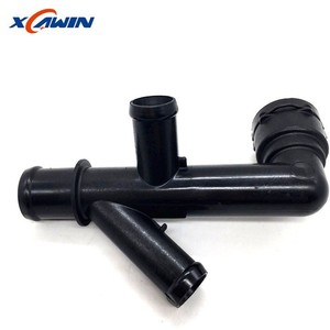 ข้อต่อท่อน้ำ 5C0122291E สำหรับรถยนต์ Volkswagen Audi Skoda Seat ตัวเชื่อมต่อพลาสติกสีดำ อะไหล่รถยนต์ - Product Image 4