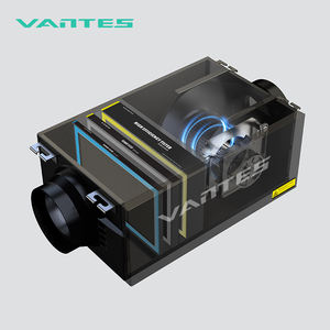 Hoch effizienter, an der Decke montierter Silent Uni direktion aler Durchfluss Frischluftventilator-Lüftungs <span class=keywords><strong>system</strong></span> mit LCD-Fernbedienung - Product Image 1