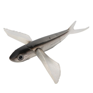 Leurre de pêche souple pour la pêche en mer, gros poissons, <span class=keywords><strong>thon</strong></span>, leurre rose en forme d'oiseau pour la traîne, accessoire de pêche - Product Image 1