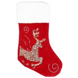 Copos de Nieve de Lentejuelas Navideños para Decoración de Árboles y Habitaciones, Porta Regalos para Niños, Calcetín Navideño para Fiestas de Año Nuevo - Product Image 4