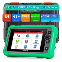 Escáner de Diagnóstico OBD2 X431 CRP919 EV de Última Generación, Más de 43 Funciones de Servicio, Apto para Vehículos Eléctricos y de Nueva Energía