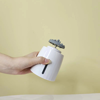 Nouvelle conception, brosse nettoyante pour le visage de haute qualité, rechargeable par USB, automatique, portable, nettoyage puissant, brosse en silicone, brosse-œuf
