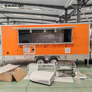 Camin restaurante blackser thị trường gian hàng đường phố Burger Fry Hot Dog đứng món tráng miệng giỏ hàng thực phẩm kiosk OEM ODM - Product Image 3