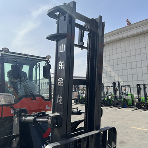 รถยกสำหรับพื้นที่ขรุขระ ขับเคลื่อน 4 ล้อ ขนาด 3-7 ตัน ได้รับการรับรองมาตรฐาน CE ISO ทนทาน ระบบไฮดรอลิกเต็มรูปแบบ เครื่องยนต์ดีเซล เสากระโดงสอง/สามท่อน  จัดส่งฟรี - Product Image 6