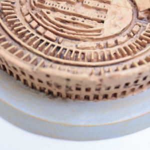 Figuritas de arquitectura de estilo antiguo de alta calidad al por mayor, arquitectura antigua de resina, modelo de construcción personalizado <span class=keywords><strong>3D</strong></span> del Coliseo - Product Image 4