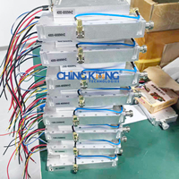 Módulo Amplificador de RF de Banda Ancha 1500-2500MHz 100W con Monitoreo de Estado de Temperatura, Corriente y Voltaje, Fuente de Señal DDS para Anti-UAV