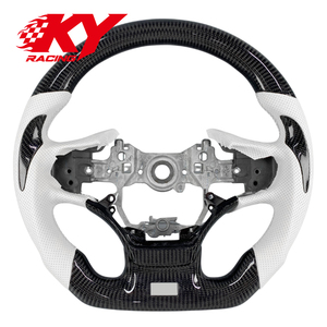 Volante Personalizado de Cuero y Fibra de Carbono para Lexus ES ES200 ES250 ES260 ES300h ES350 F Sport LS LS350 LS500 LS500h - Product Image 1