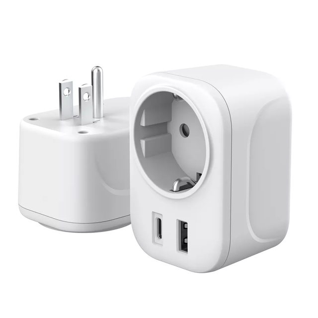 Eu to Uk Plug Adapter Universal Plug Type c Adapter for Travel Gifts