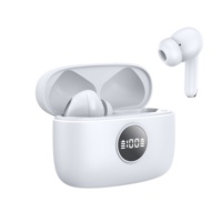 Écouteurs sans fil intra-auriculaires TWS S57 à succès avec chipset JL, ANC, ENC, Bluetooth 5.0, étanchéité IPX4, réduction du bruit et affichage numérique