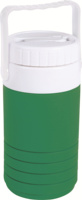 Bouteille isotherme PP PE 1L compacte et économique pour camping, étanche, portable, pour bière, glace, vin, canettes, activités de plein air