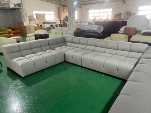 Sofá Seccional Moderno en Forma de L, Convertible, de Tela, para Sala de Estar, Sofá de Esquina de Lujo - Product Image 3