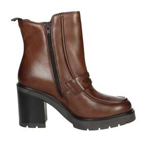 Botines de Mujer Cinzia Soft, Color Marrón, Talla 38, Tacón Alto, Estilo Chelsea - Product Image 3