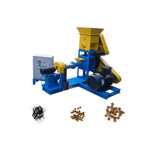 Most Stable Feed Extruder Floating Fish Feed Pellet Machine Fish Feed Extruder Price