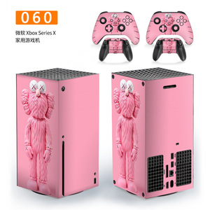 Xbox Series X Console Skin Sticker Set PVC Protective Cover For <b>Gaming</b> <b>Controller</b> And Host Decorative Decal - Product Image 4